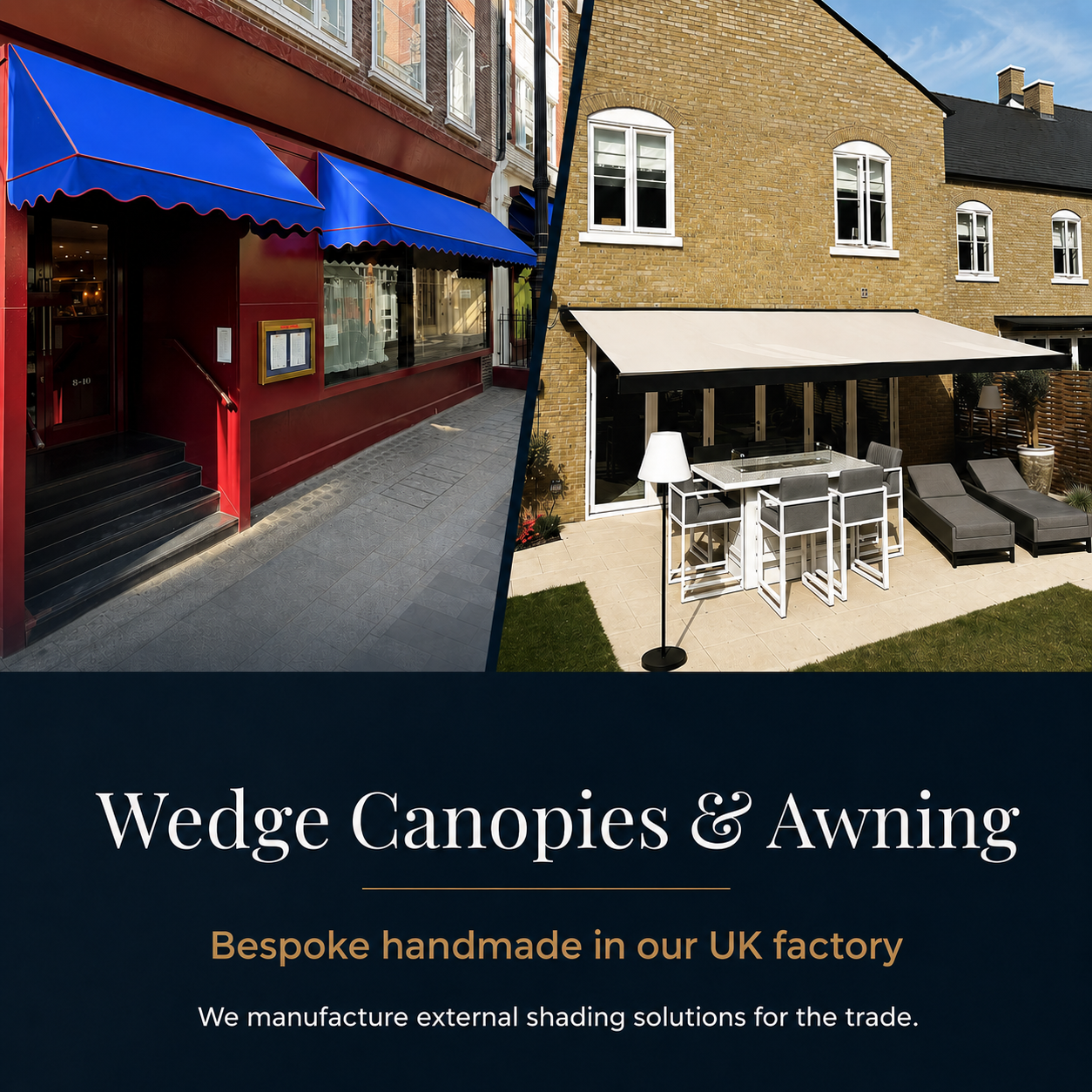 Canopies or Awnings West Midlands